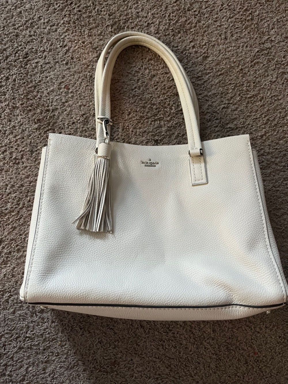 EUC Kate Spade Naomi Cream Tote